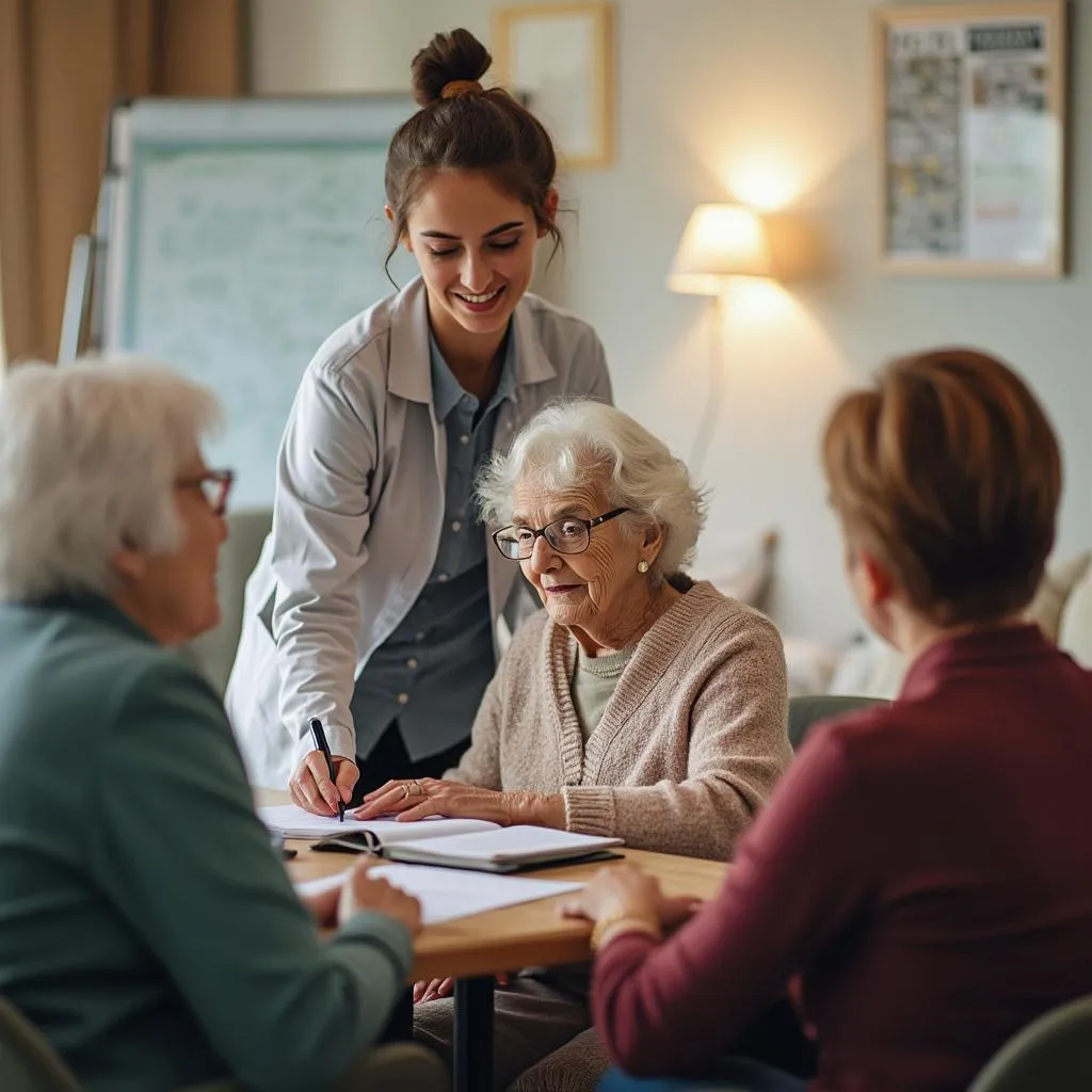 Sessione di formazione del personale